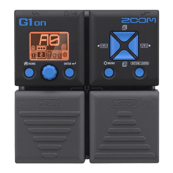 zoom guitar processors zoom g1on multi effects guitar processor