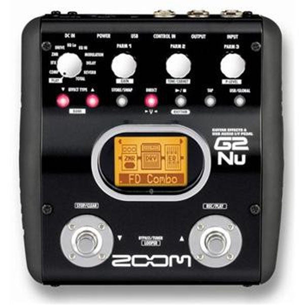 zoom guitar processors zoom g2nu guitar multi effects processor and usb interface