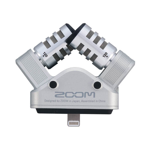 zoom microphones zoom iq6 stereo x/y microphone