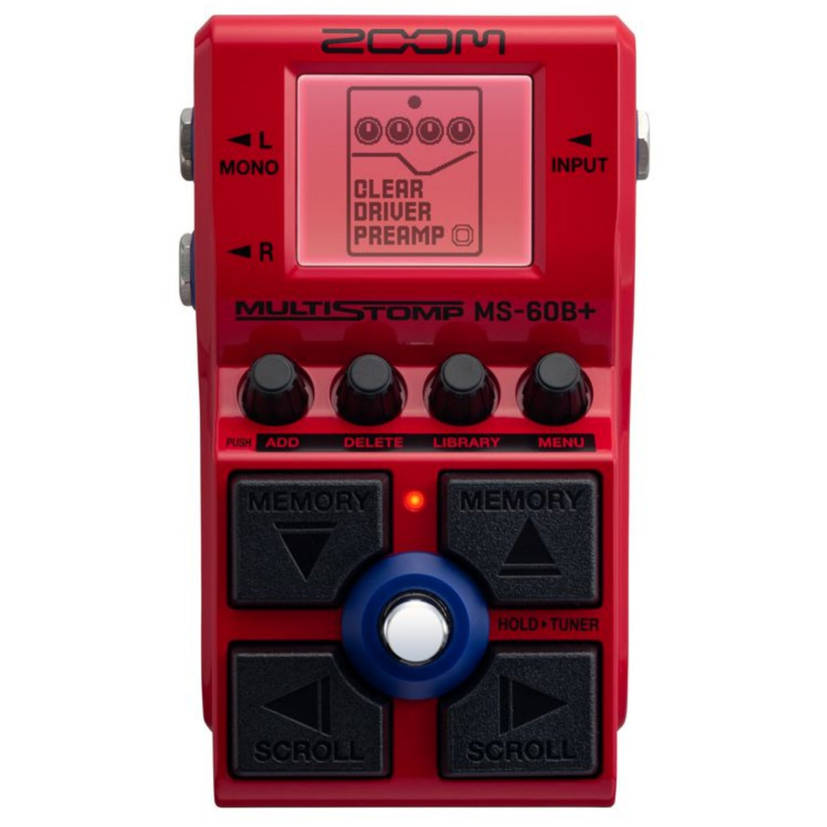 Zoom Multi-Effects Pedals Zoom MS60B+ Multi Stom Guitar Pedal
