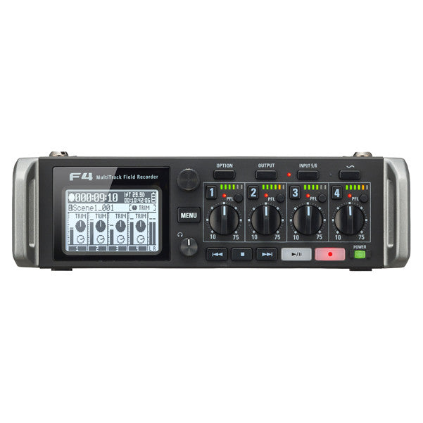 zoom multitrack recorders zoom f4 multi track field recorder
