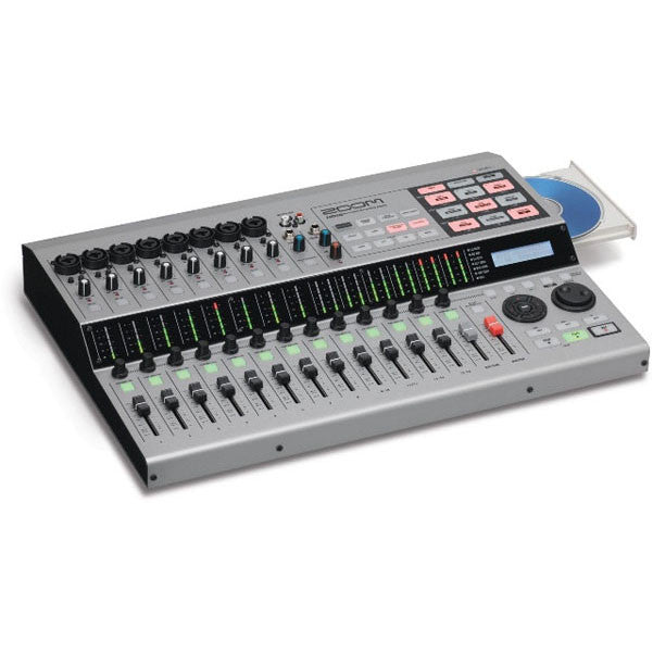 zoom portable field recorders zoom hd - 16 cd digital multi-track recorder / control surface