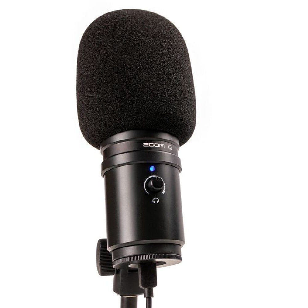 zoom usb microphones black zoom zum-2 podcast mic pack
