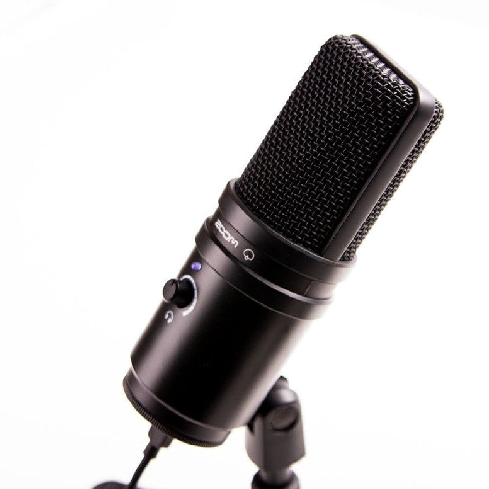 zoom usb microphones black zoom zum-2 podcast mic pack