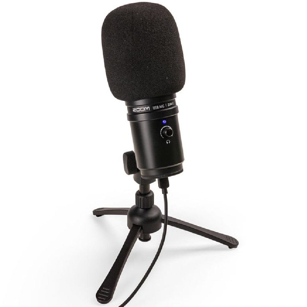 zoom usb microphones black zoom zum-2 podcast mic pack