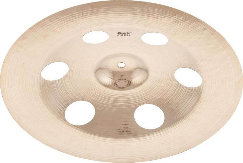 zultan china cymbals zultan 16inch rock beat china holey
