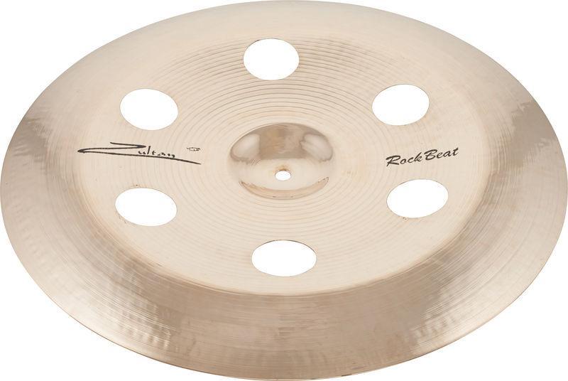 zultan china cymbals zultan 18inch rock beat china holey