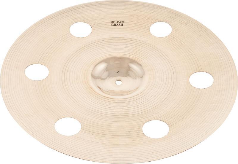 zultan crash cymbals zultan 18inch rock beat crash holey