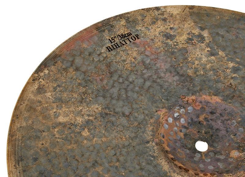 zultan hi hat cymbals zultan 15inch raw hi-hat