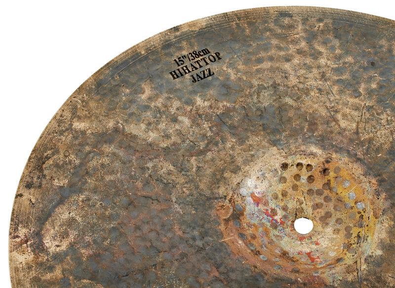 zultan hi hat cymbals zultan 15inch raw jazz hi-hat