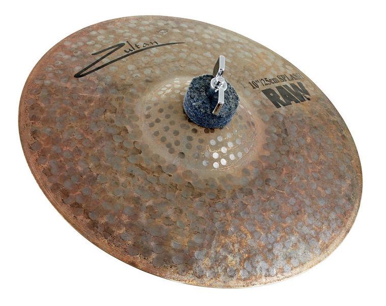 zultan splash cymbals zultan 10inch raw splash