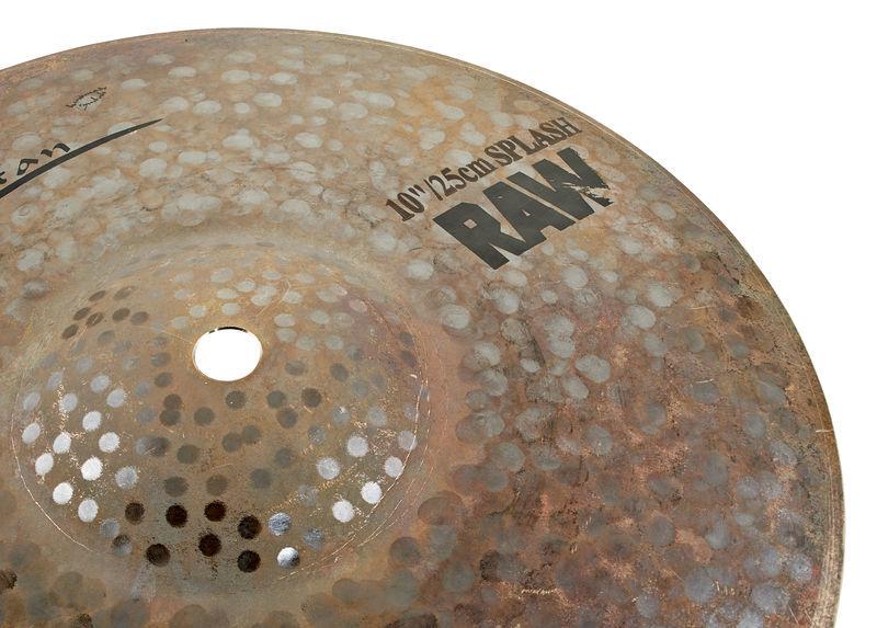 zultan splash cymbals zultan 10inch raw splash