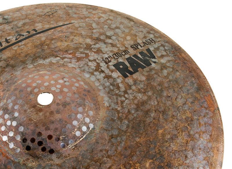 zultan splash cymbals zultan 12inch raw splash