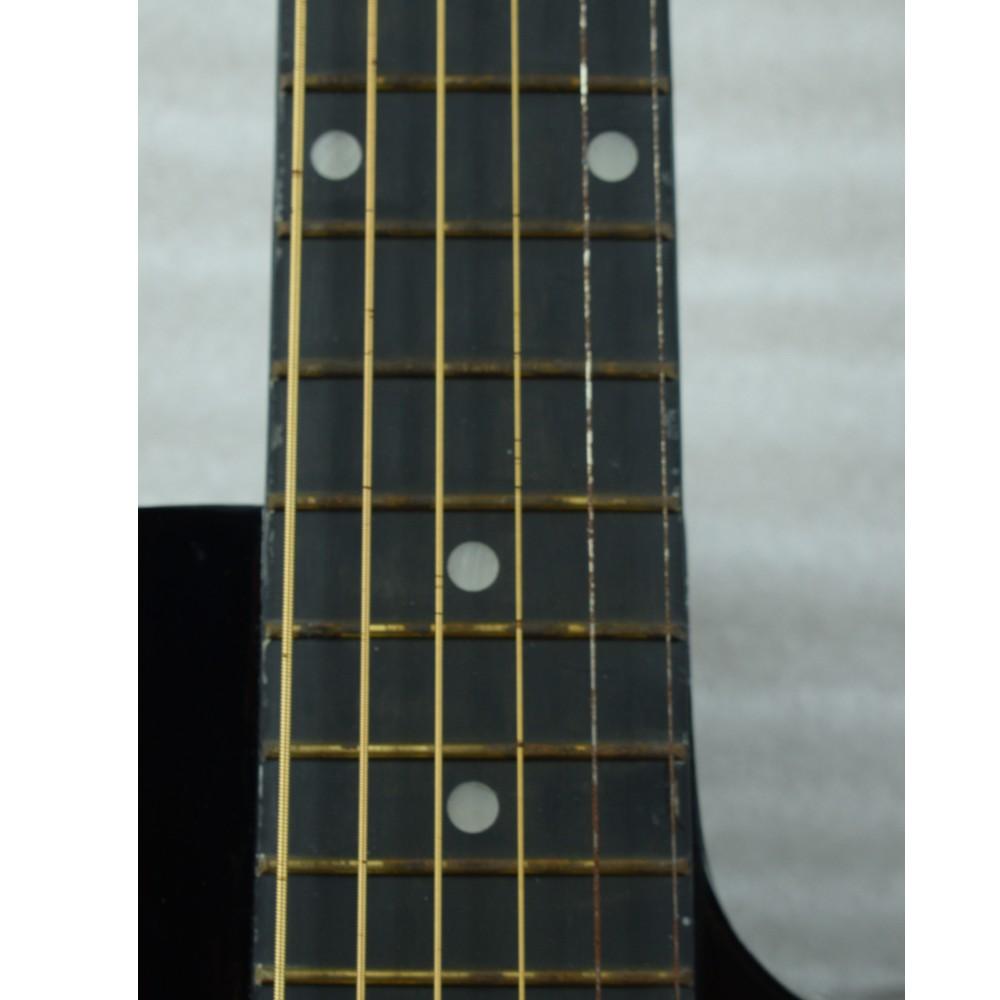 fender electro acoustic guitars fender sa105ce electro - acoustic guitar - black - open box b stock #barcode_201901500962