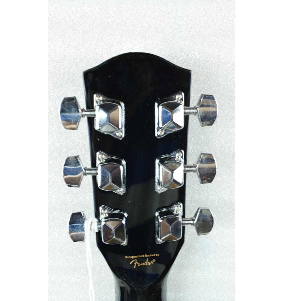 fender electro acoustic guitars fender sa105ce electro - acoustic guitar - black - open box b stock #barcode_201901500962