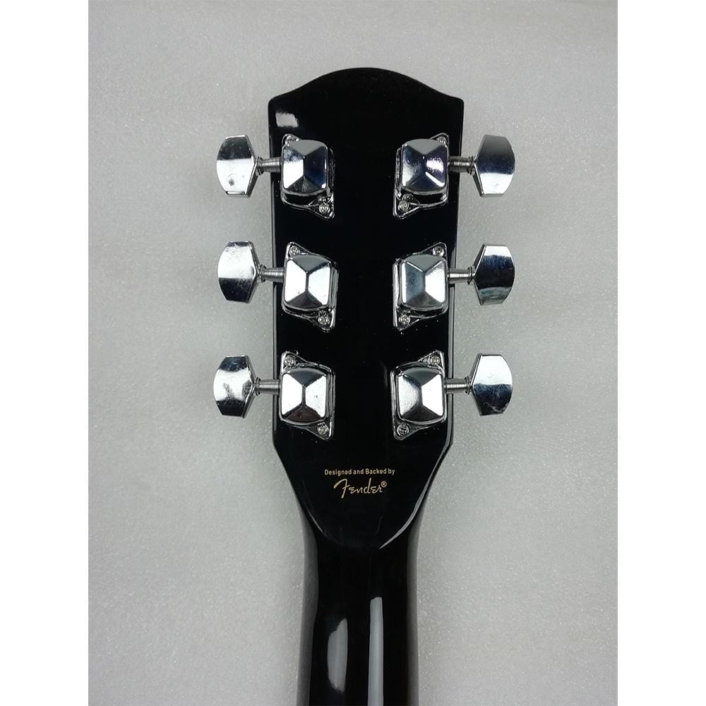 fender electro acoustic guitars fender sa105ce electro - acoustic guitar - black - open box b stock #barcode_201901526781