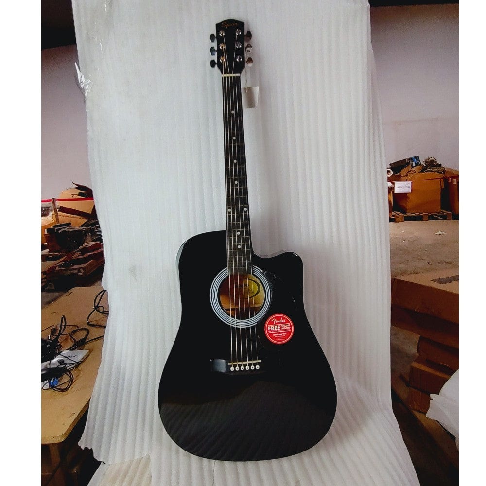 Fender SA105CE Electro - Acoustic Guitar - Black - Open Box B Stock