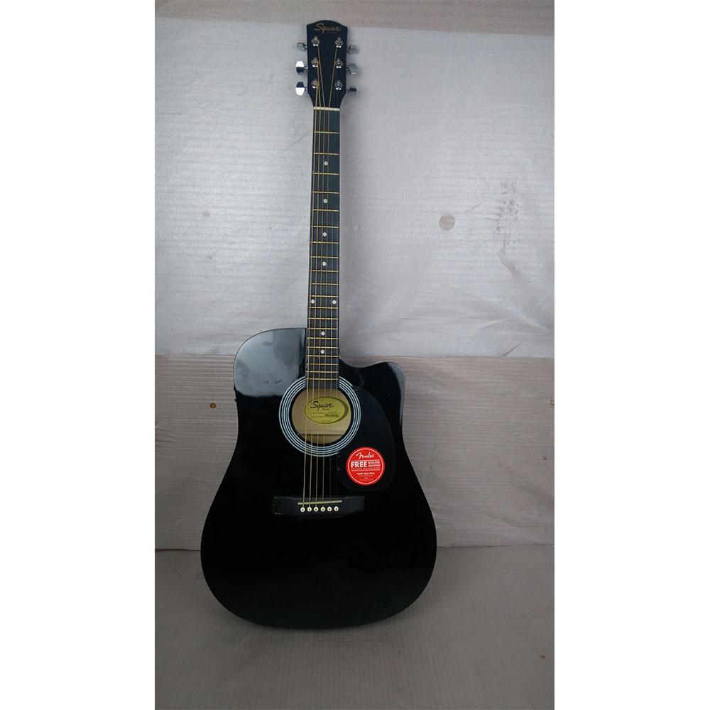 fender electro acoustic guitars 202101551468 fender sa105ce electro - acoustic guitar - black - open box b stock #barcode_202101551468