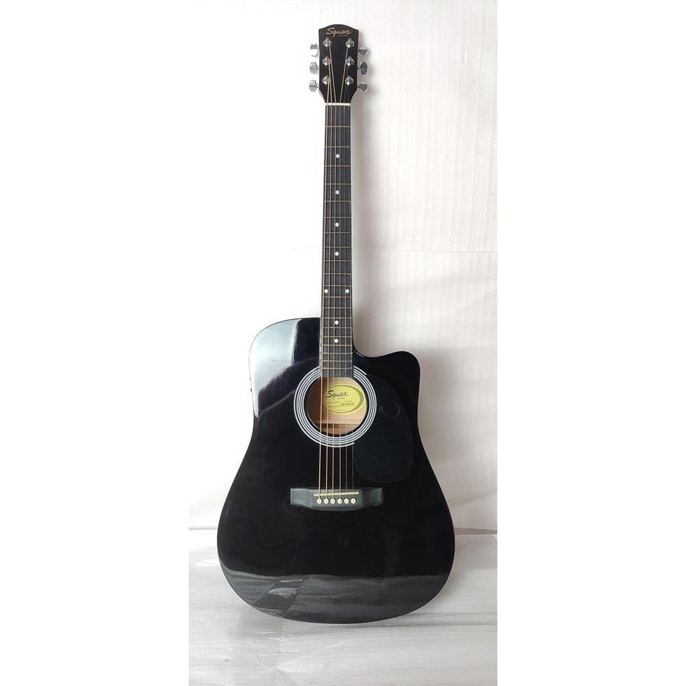 fender electro acoustic guitars 202101566984 fender sa105ce electro - acoustic guitar - black - open box b stock #barcode_202101539582