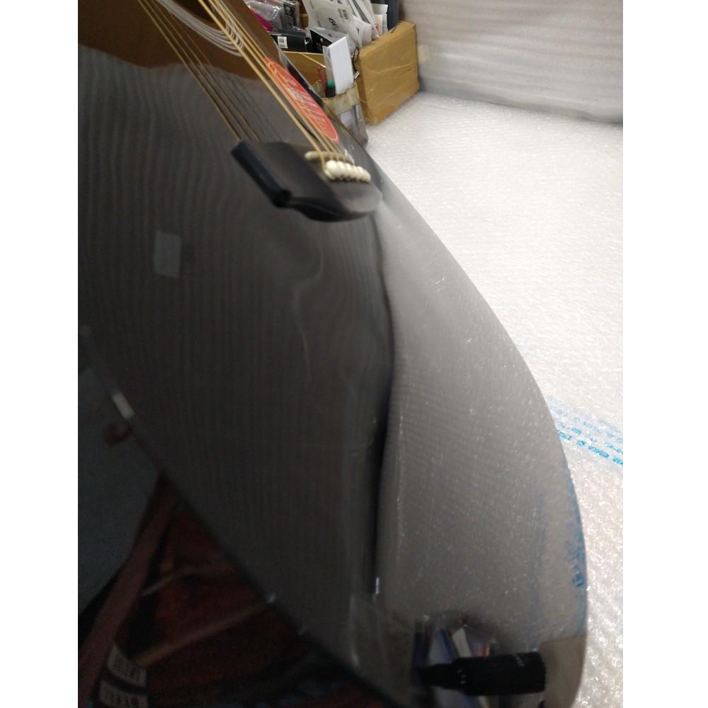 fender electro acoustic guitars fender sa105ce electro - acoustic guitar - black - open box b stock #barcode_201901500962