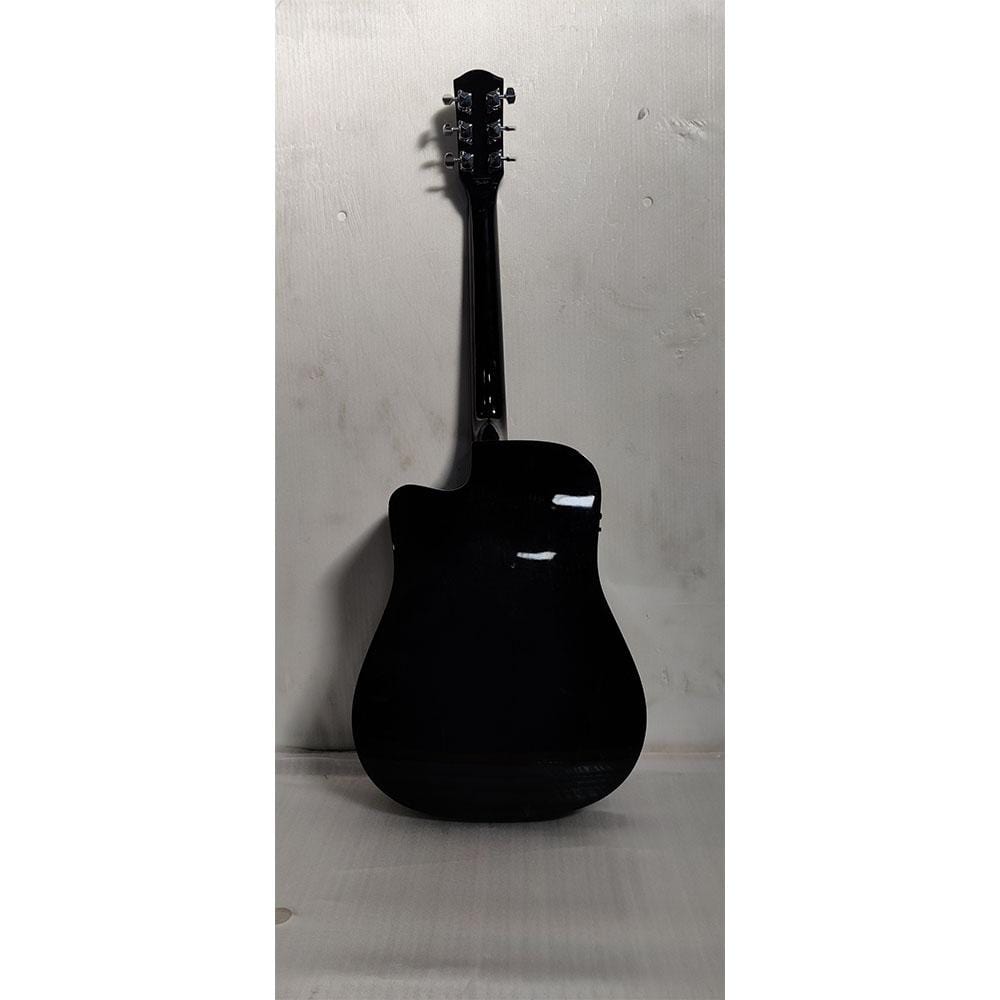 fender electro acoustic guitars fender sa105ce electro - acoustic guitar - black - open box b stock #barcode_464716