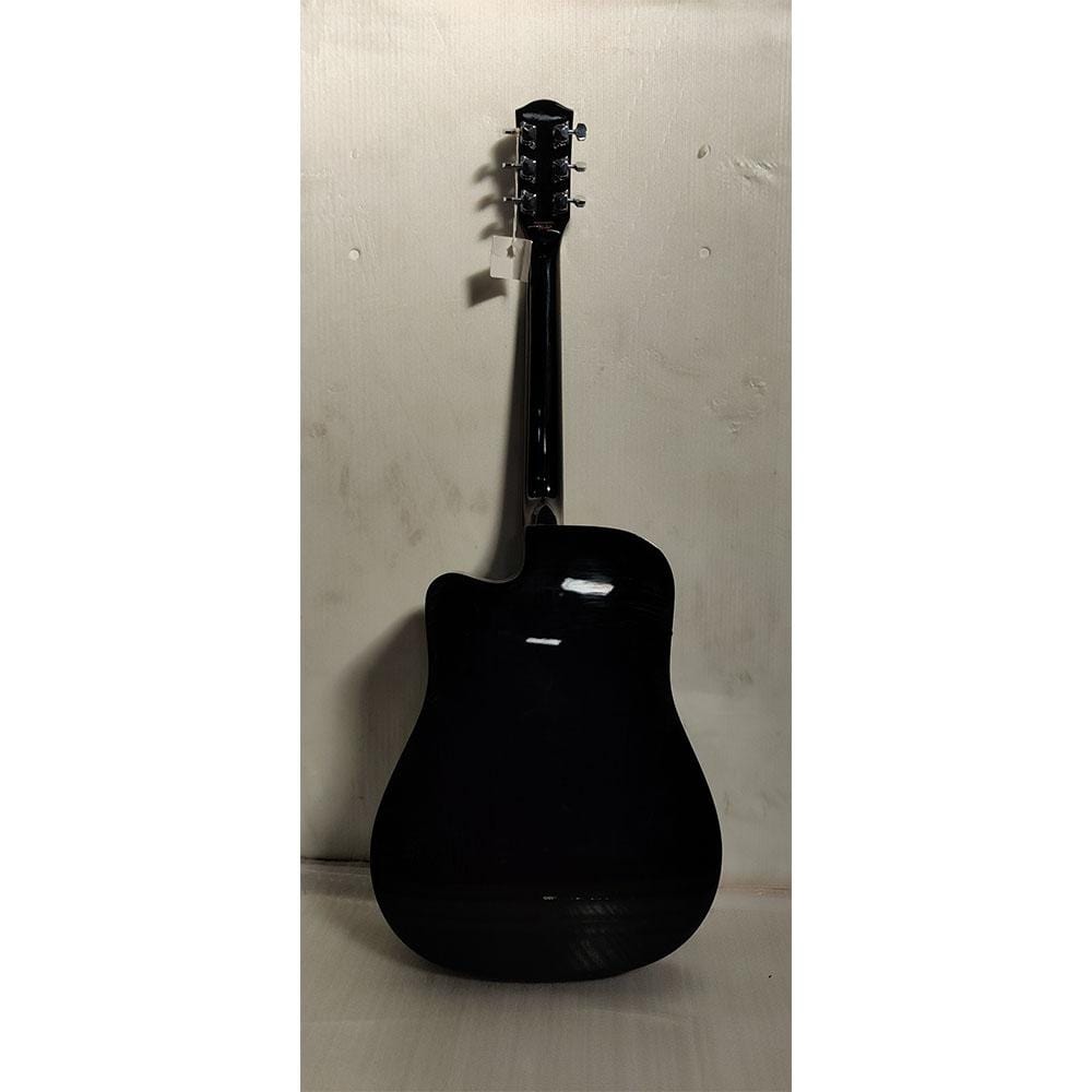 fender electro acoustic guitars fender sa105ce electro - acoustic guitar - black - open box b stock #barcode_464716