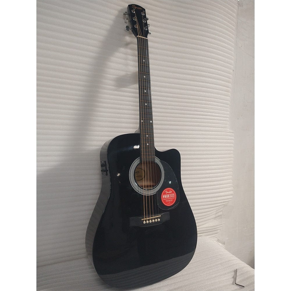 Fender SA105CE Electro - Acoustic Guitar - Black - Open Box B Stock