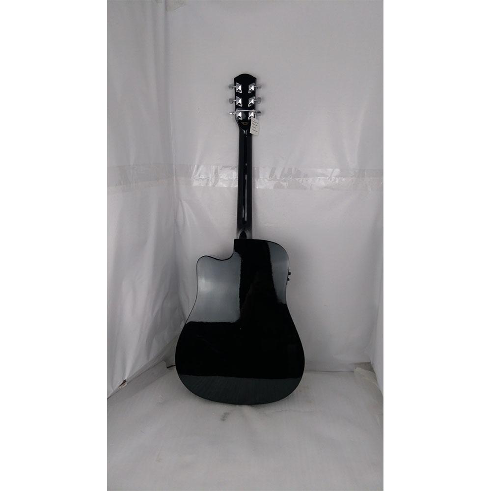 fender electro acoustic guitars fender sa105ce electro - acoustic guitar - black - open box b stock #barcode_202101707500