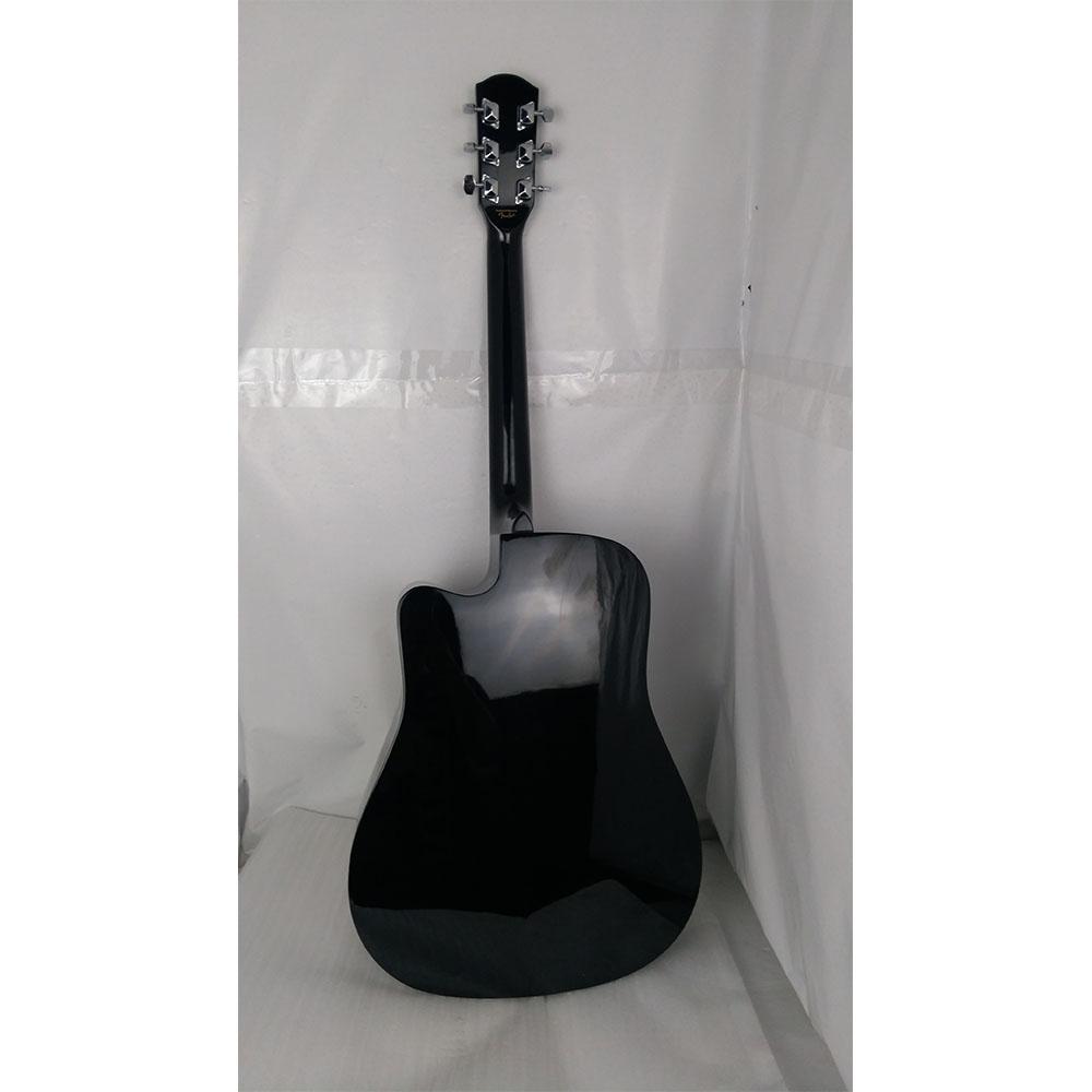 fender electro acoustic guitars fender sa105ce electro - acoustic guitar - black - open box b stock #barcode_202101730189