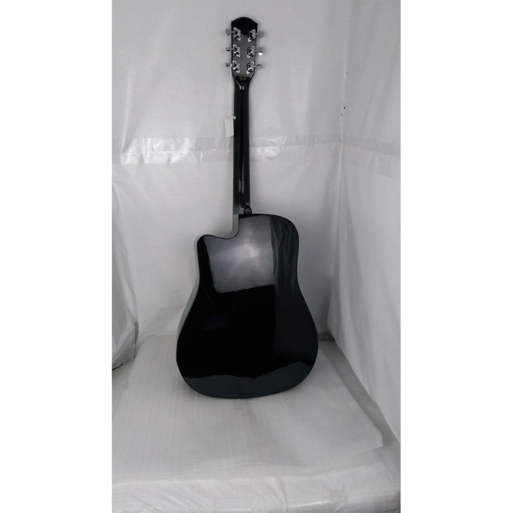 fender electro acoustic guitars fender sa105ce electro - acoustic guitar - black - open box b stock #barcode_202101730189