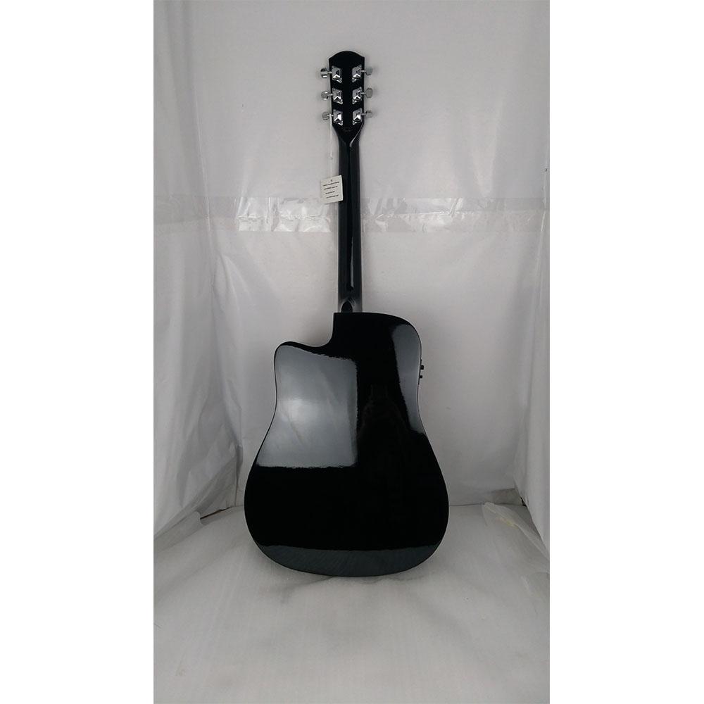 fender electro acoustic guitars fender sa105ce electro - acoustic guitar - black - open box b stock