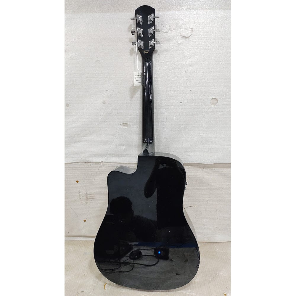Fender SA105CE Electro - Acoustic Guitar - Black - Open Box B Stock