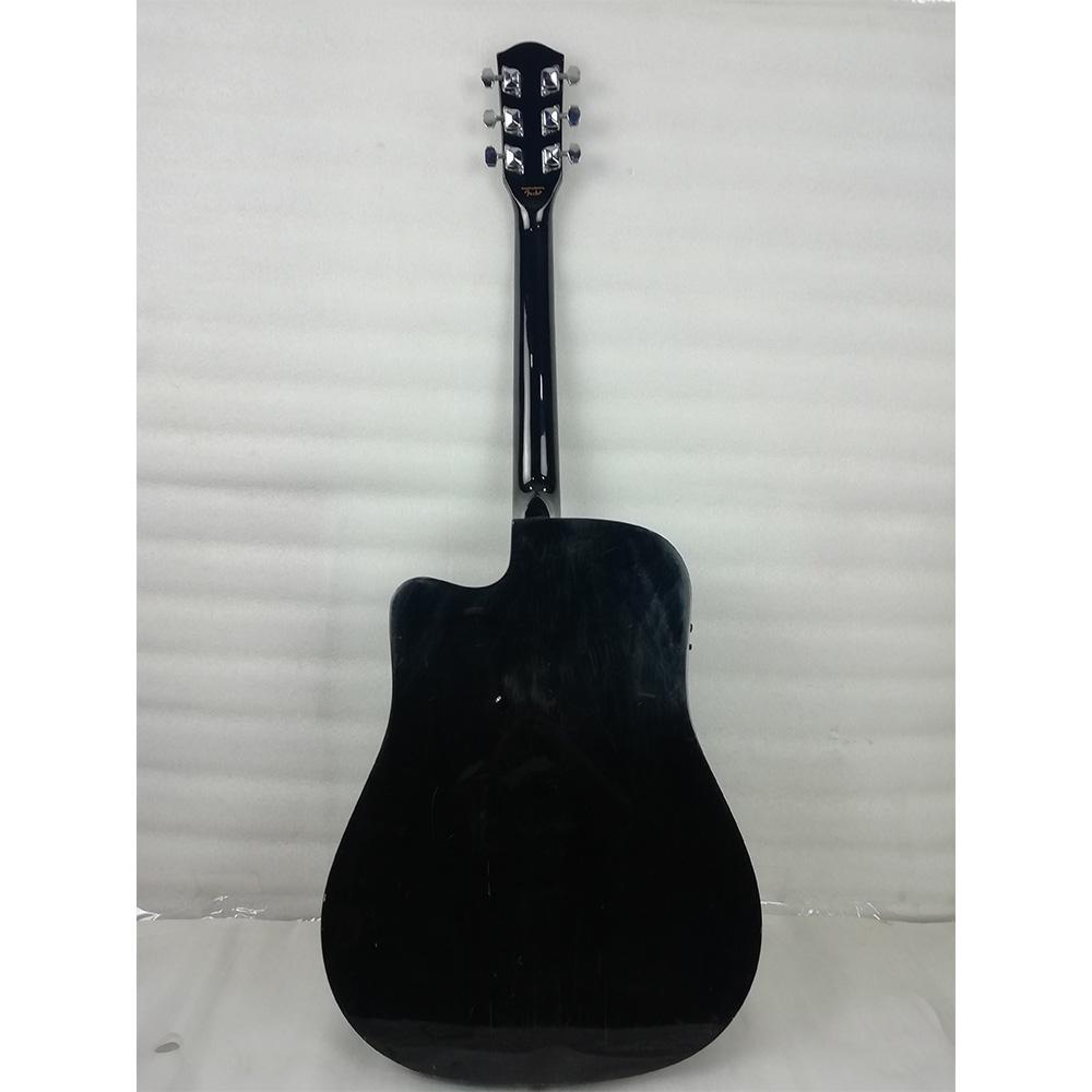 fender electro acoustic guitars fender sa105ce electro - acoustic guitar - black - open box b stock #barcode_464716