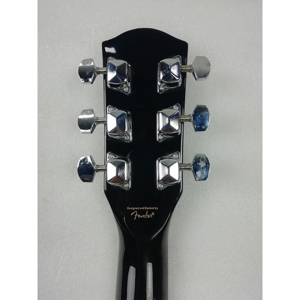 fender electro acoustic guitars fender sa105ce electro - acoustic guitar - black - open box b stock #barcode_464716