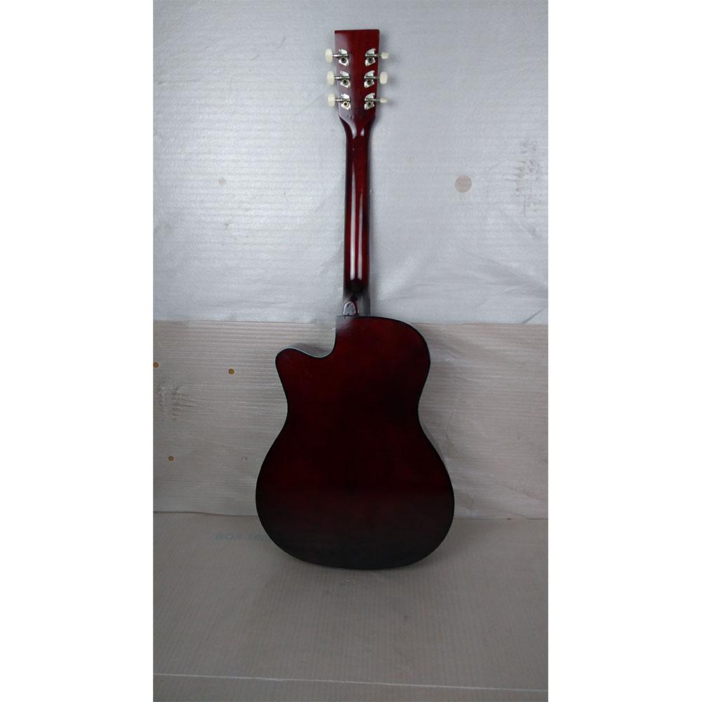 henrix acoustic guitars henrix 38c cutaway acoustic guitar - open box b stock #barcode_202101631172
