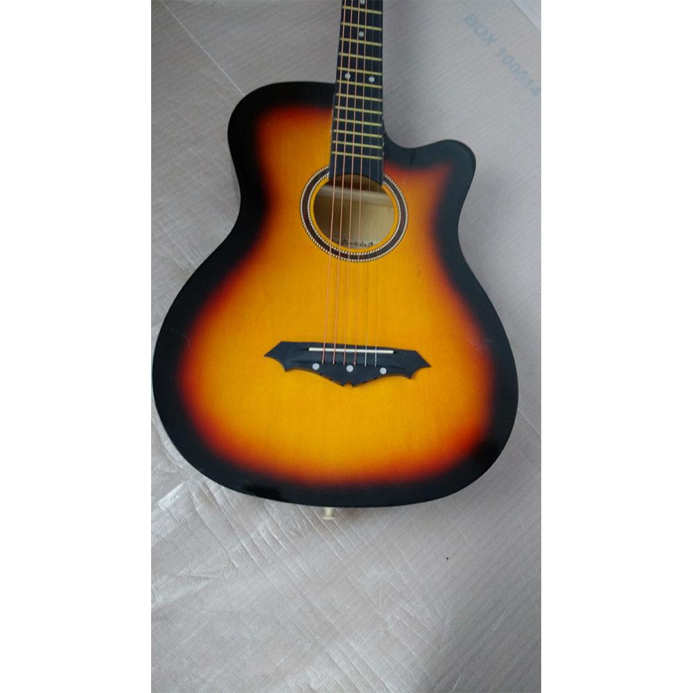 henrix acoustic guitars henrix 38c cutaway acoustic guitar - open box b stock #barcode_202101631172