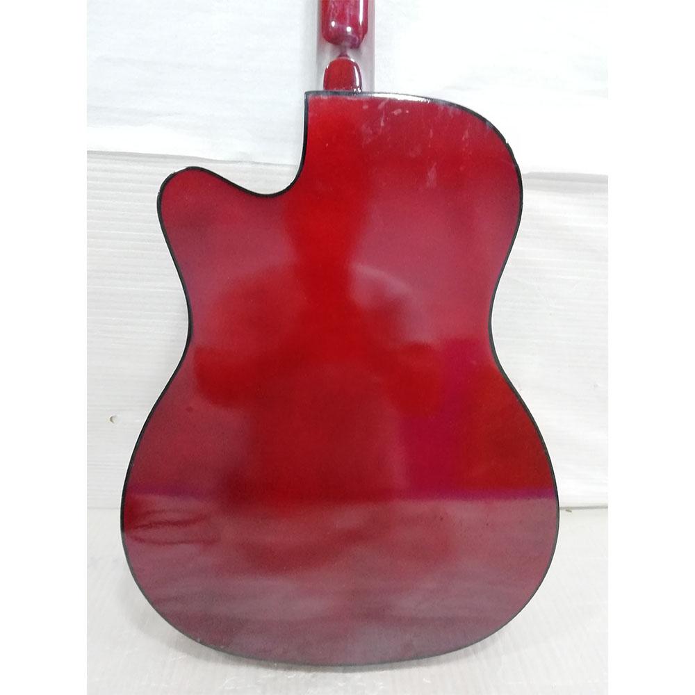 henrix acoustic guitars henrix 38c cutaway acoustic guitar - open box b stock #barcode_202101680479