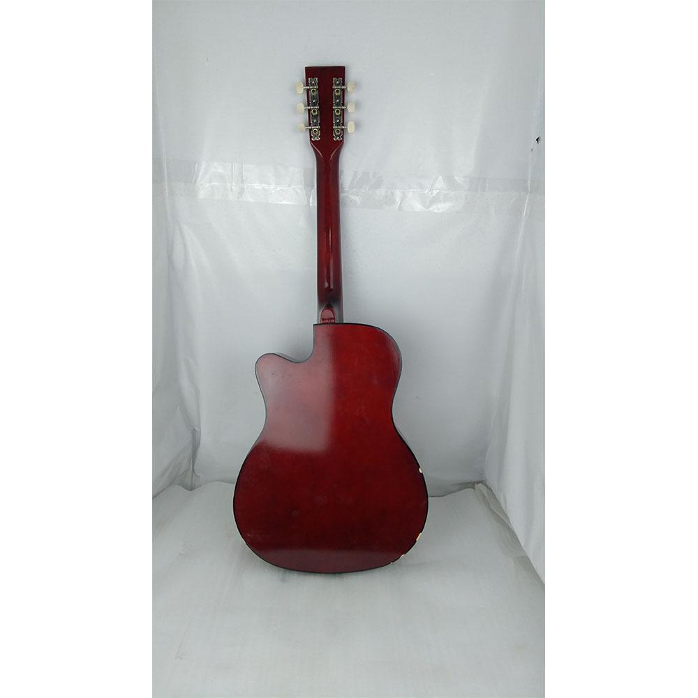 henrix acoustic guitars henrix 38c cutaway acoustic guitar - open box b stock #barcode_nonbarcode001