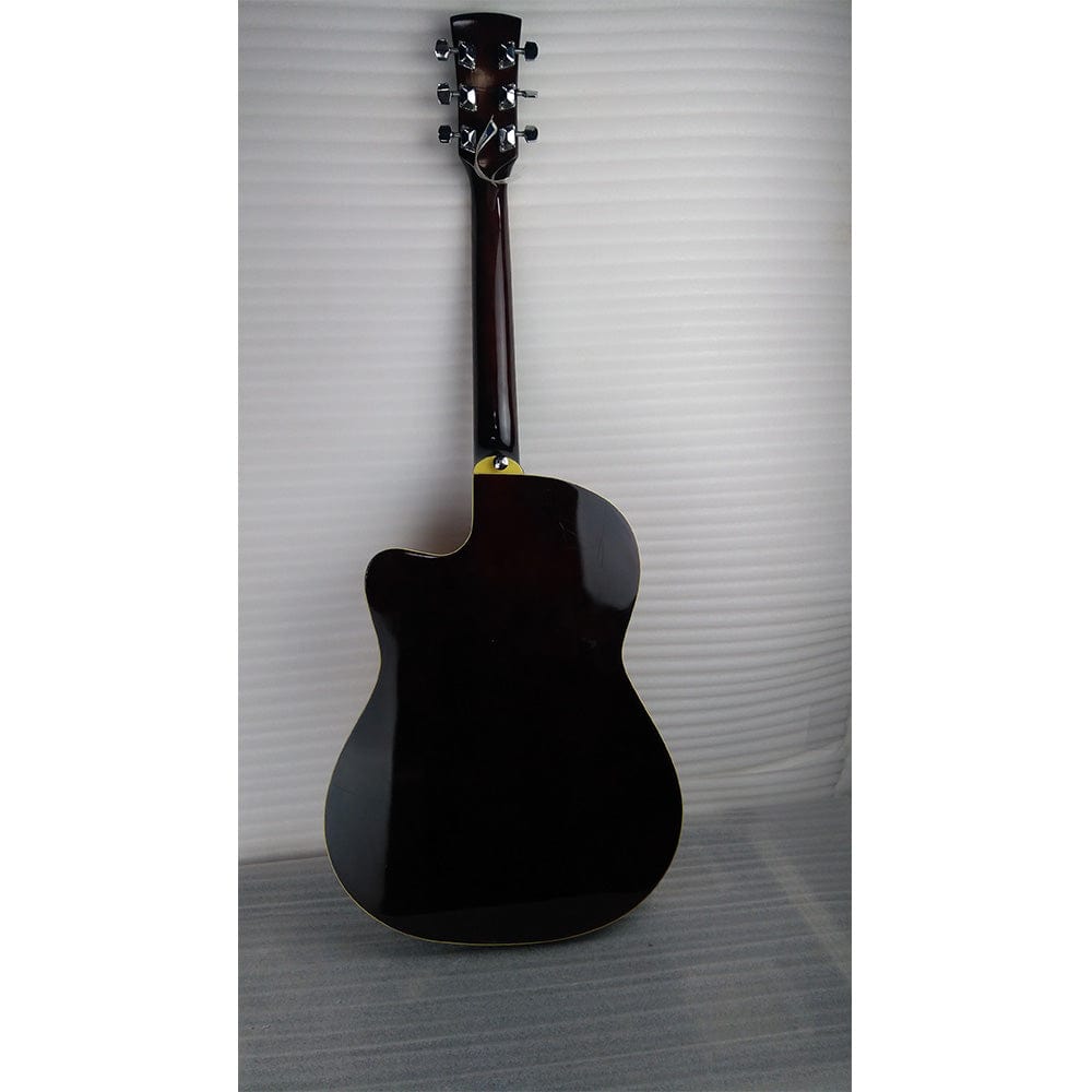 ibanez acoustic guitars ibanez md39c-nt 39 inch cutaway acoustic guitar - natural - open box b stock #barcode_202301881912