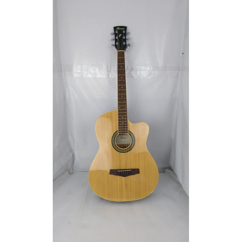 ibanez acoustic guitars 202101711498 ibanez md39c-nt 39 inch cutaway acoustic guitar - natural - open box b stock #barcode_202301881912