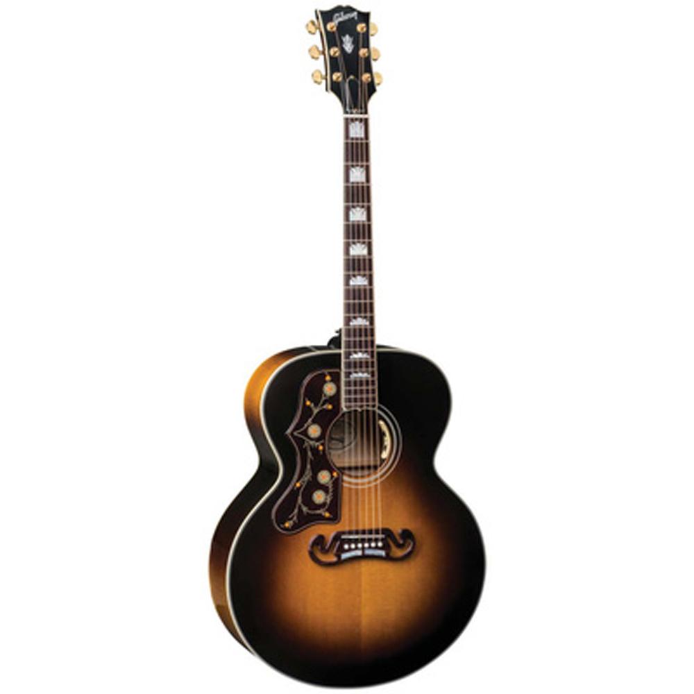 Gibson Electro Acoustic Guitars Gibson SJ-200 Standard 2018 6-String Electro Acoustic Guitar - Left Handed - Vintage Sunburst