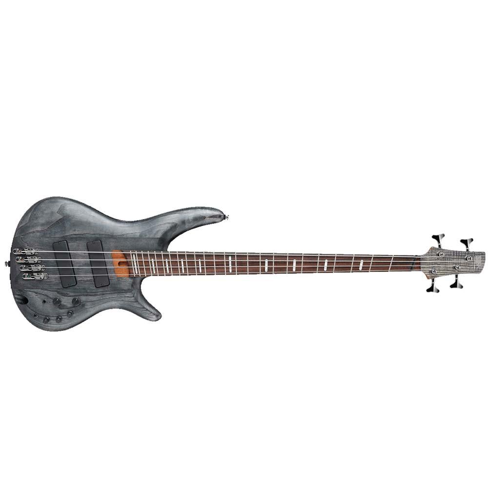 Ibanez Bass Guitars Ibanez SRFF800 4 String Multi-Scale Bass Guitar - Black Stained