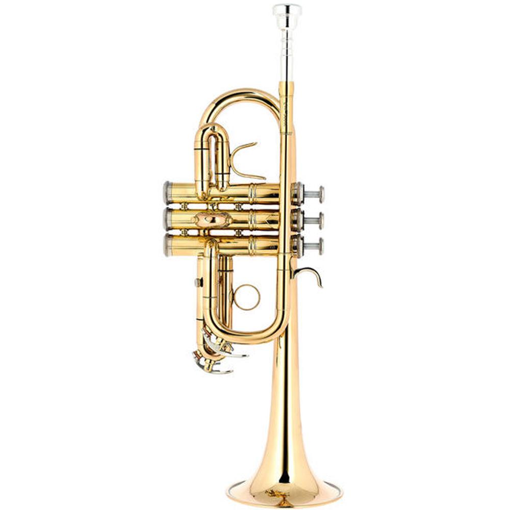 Thomann Trumpets Clear Lacquered Thomann ETR-3000 Eb/D Trumpet