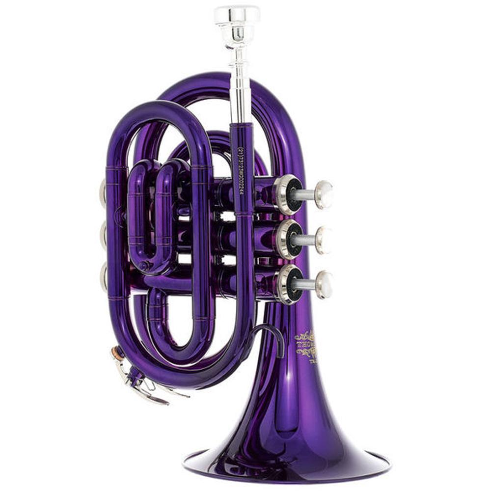 Thomann Trumpets Purple Thomann TR 25 Bb Pocket Trumpet