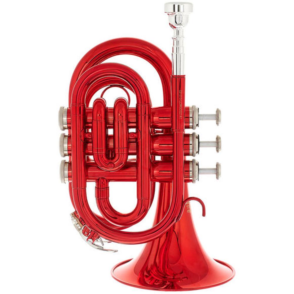 Thomann Trumpets Red Thomann TR 25 Bb Pocket Trumpet