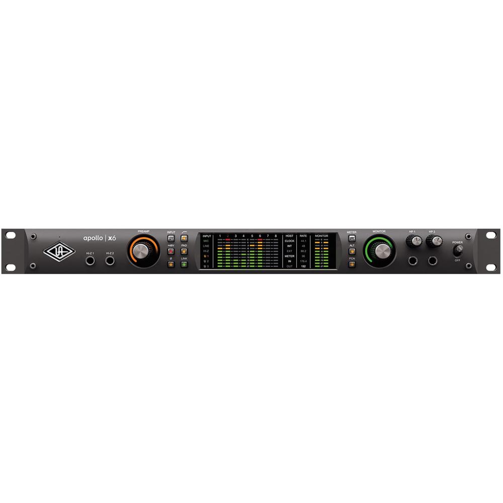 Universal Audio Audio Interfaces Universal Audio Apollo X6 Thunderbolt 3 Audio Interface with UAD Plug-Ins