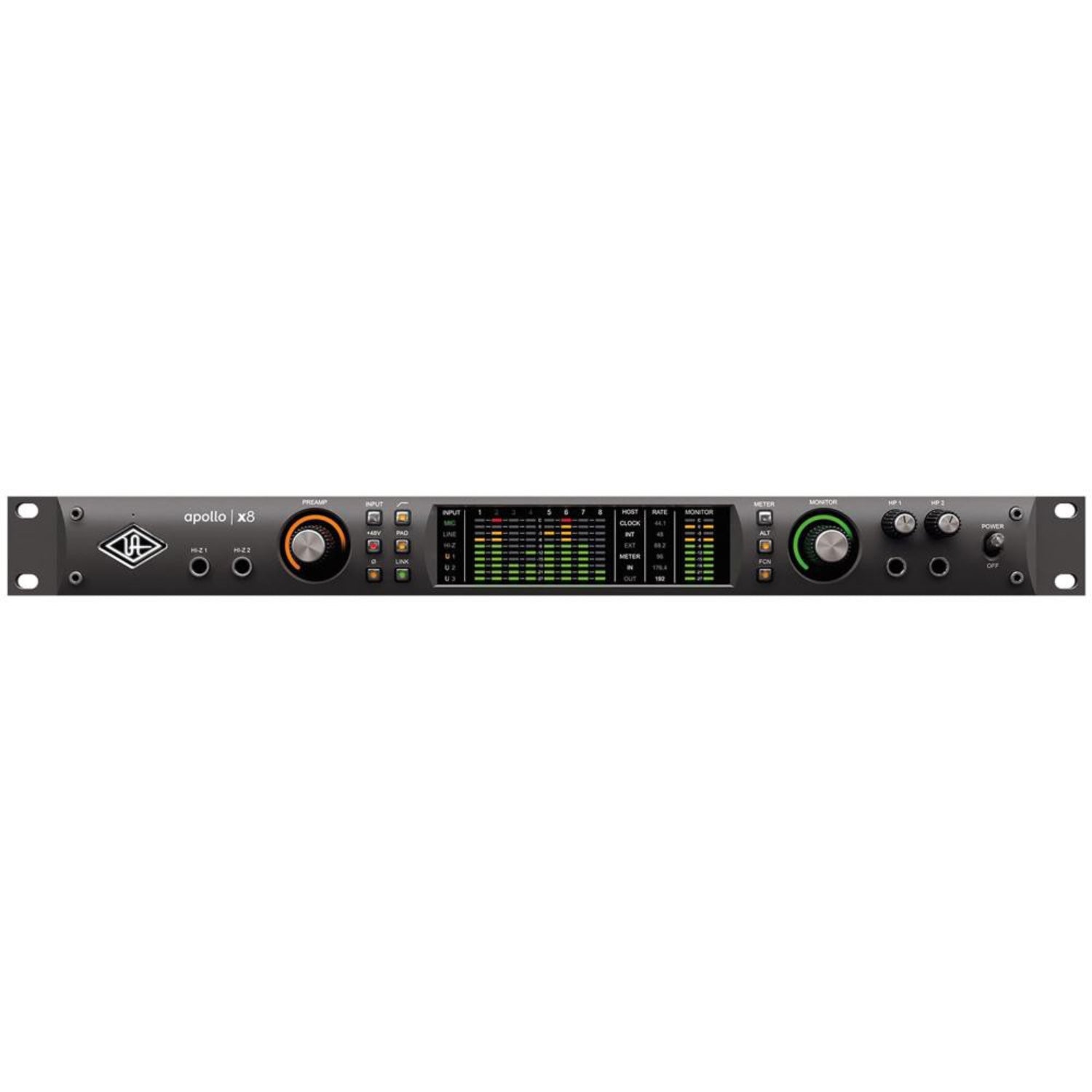 Universal Audio Audio Interfaces Universal Audio Apollo X8 Thunderbolt 3 Audio Interface with UAD Plug-Ins