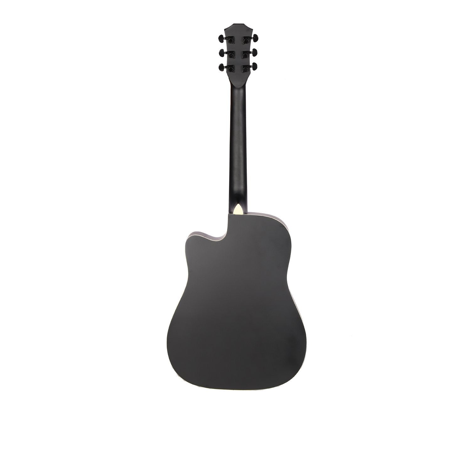 Vault Acoustic Guitars Vault ED-10C 41 inch Cutaway Acoustic Guitar with Bag, Strings, Straps, Picks, Stringwinder & Polishing Cloth