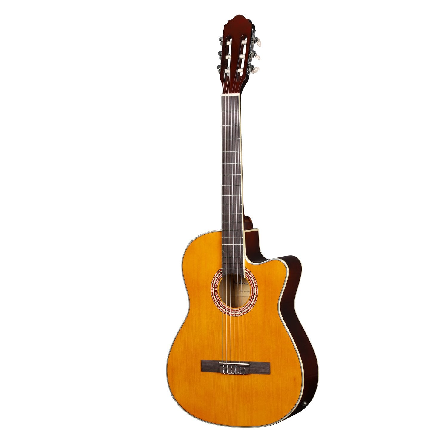 Vault Classical Guitars Vault EC39CE 39 inch Classical Guitar with Pickup - Natural
