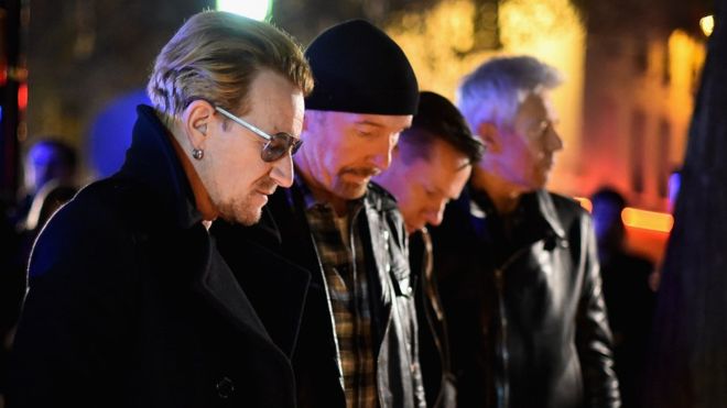 Paris attacks: Gigs cancelled as bands pay respects